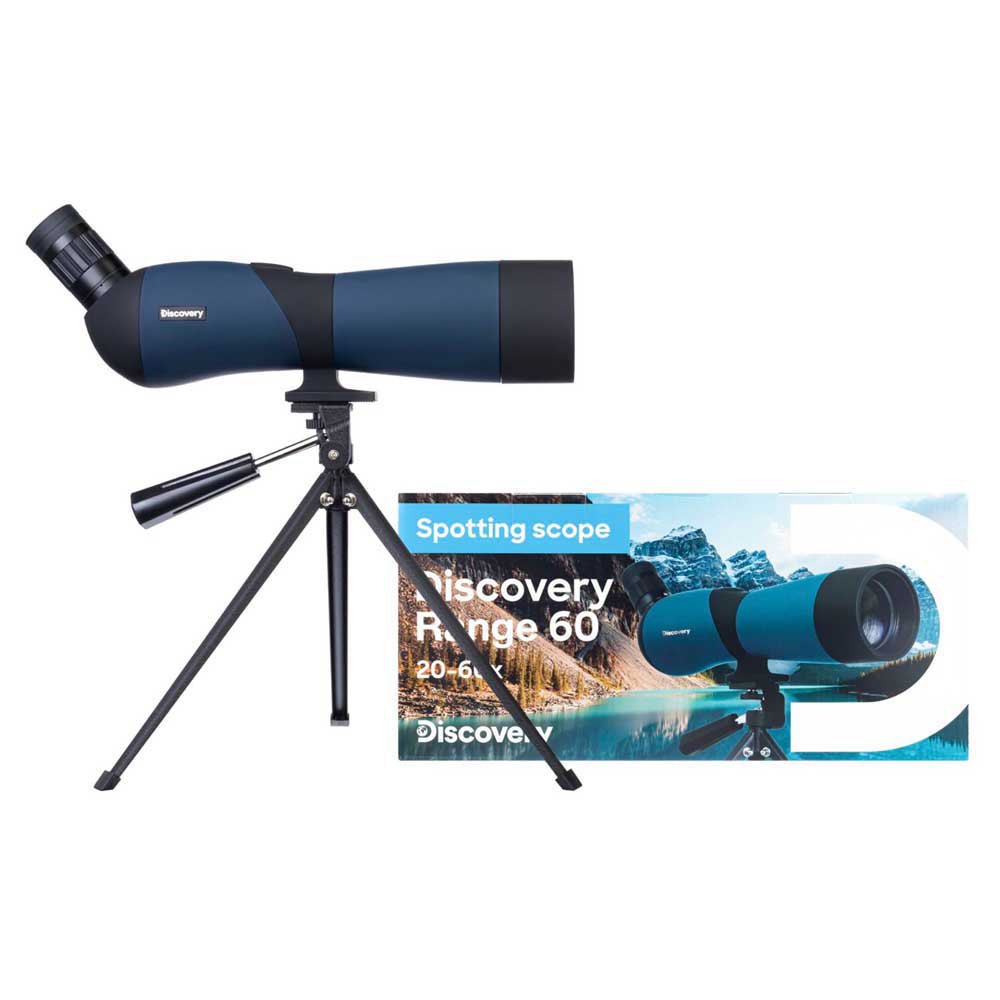 Купить Discovery 77805 Range 60 Zoom Телескоп 20X-60X Серебристый Blue / Black 7ft.ru в интернет магазине Семь Футов