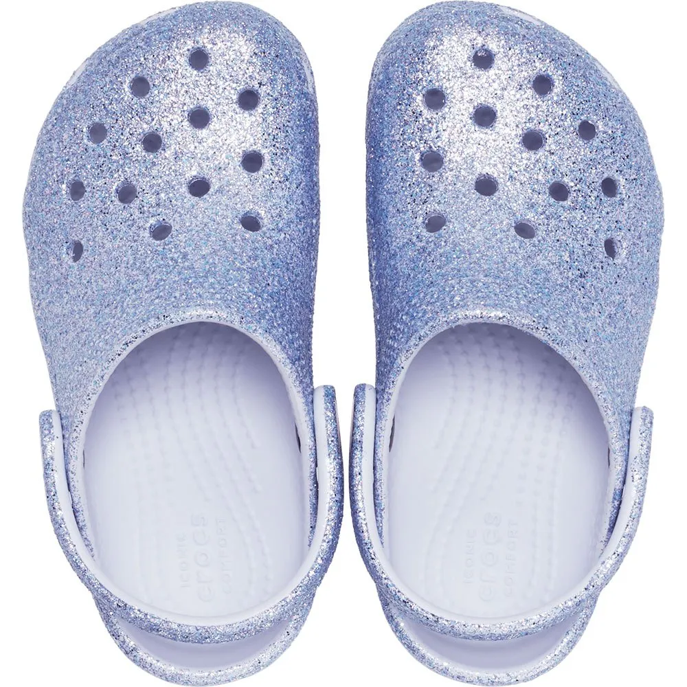 Купить Crocs 206992-4pc-c8 Деревянные башмаки Classic Glitter Frosted Glitter 35x25x15 EU 24 7ft.ru в интернет магазине Семь Футов