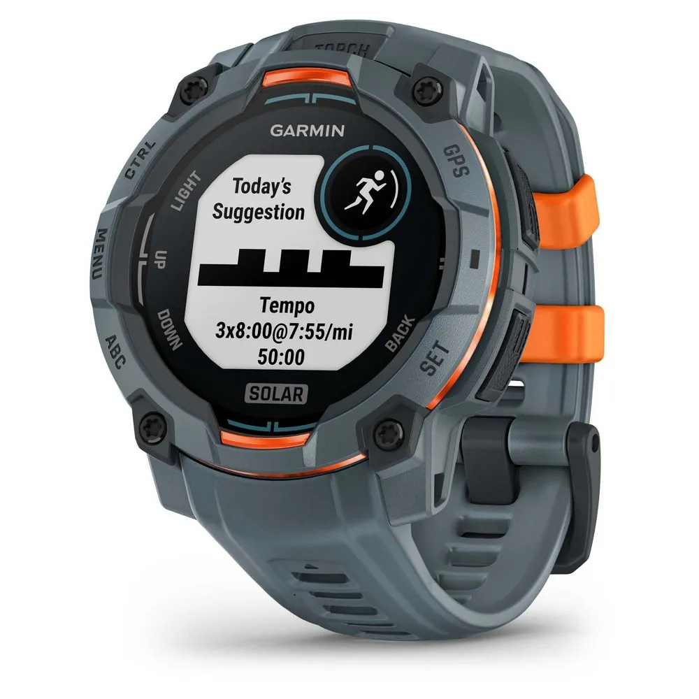 Купить Garmin 010-02934-01 Часы Instinct 3 45 mm Solar  Grey / Grey 7ft.ru в интернет магазине Семь Футов