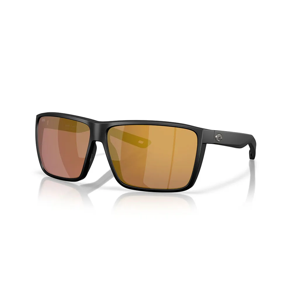 Купить Costa 06s9121-91210764 поляризованные солнцезащитные очки Rincon ii Matte Black / Matte Black 20x10x10 Gold Mirror 580G/CAT3 7ft.ru в интернет магазине Семь Футов