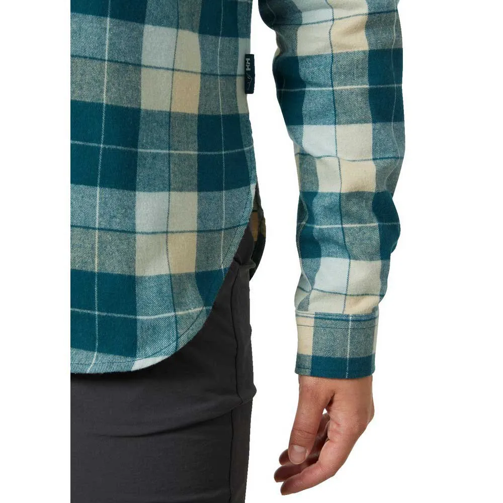 Купить Helly hansen 62801_453-xs Рубашка с длинным рукавом Lokka Organic Flannel Dark Creek Box Stripe Plai 20x15x5 7ft.ru в интернет магазине Семь Футов