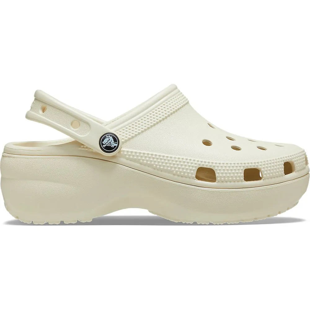 Купить Crocs 206750-2y2-w9 Деревянные башмаки Classic Platform Bone 35x25x15 EU 39.5 7ft.ru в интернет магазине Семь Футов