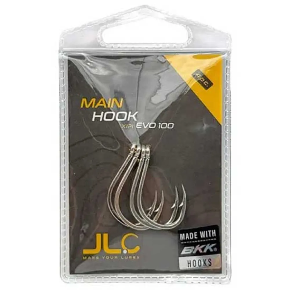 Купить JLC azjlcpxe100 одноглазый крючок Xipi Evo Main 100 mm Black Nickel 15x10x5 7ft.ru в интернет магазине Семь Футов