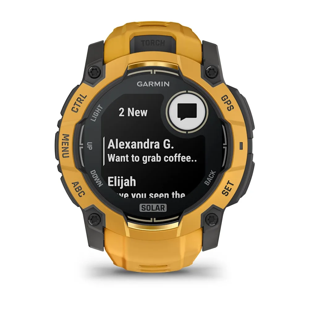 Купить Garmin 010-02935-02 Часы Instinct® 3 50 mm Solar Sunburst / Grey 20x10x5 7ft.ru в интернет магазине Семь Футов