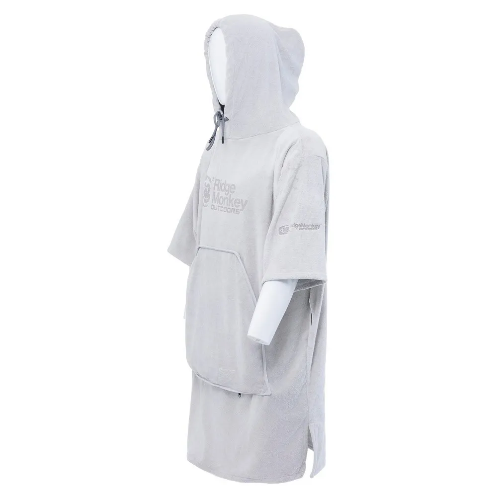 Купить Ridgemonkey outc008-smo полотенце Poncho Light Grey 40x35x8 M-L 7ft.ru в интернет магазине Семь Футов