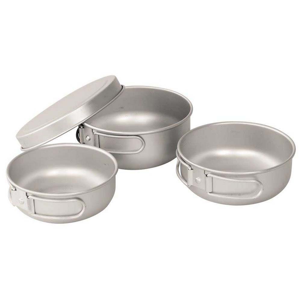 Купить Easycamp 680196 Adventure Ultra Light Cook Set Серебристый Silver 7ft.ru в интернет магазине Семь Футов