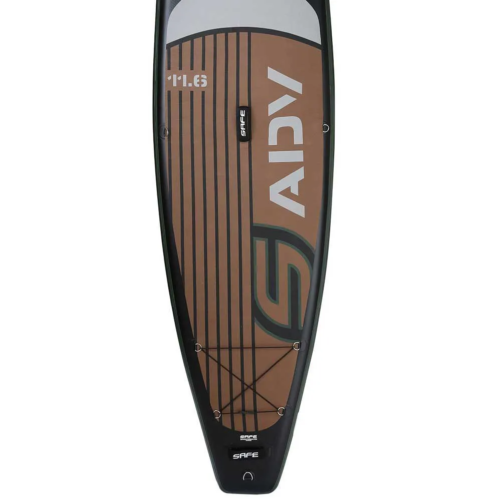 Купить Safe waterman he100.006 доска для падл-серфинга Adventure 11´6 104x54x30 350 cm 7ft.ru в интернет магазине Семь Футов
