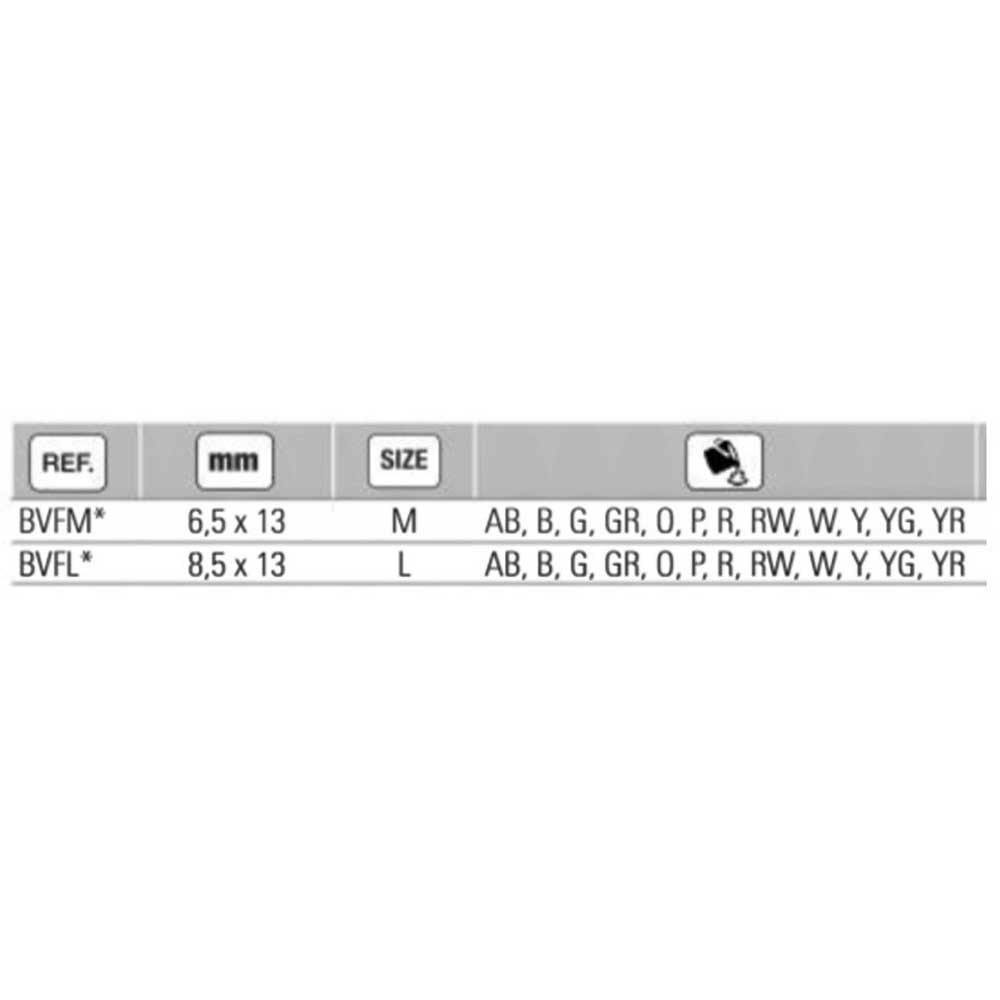Купить Vercelli BVFLYG BVFL насадки  YG 8.5 x 13 mm 7ft.ru в интернет магазине Семь Футов