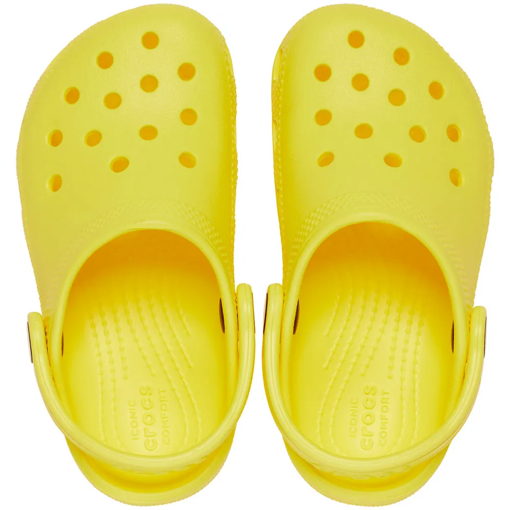Купить Crocs 206990-77j-c4 Деревянные башмаки Classic T Cyber Yellow 35x25x15 EU 19 7ft.ru в интернет магазине Семь Футов
