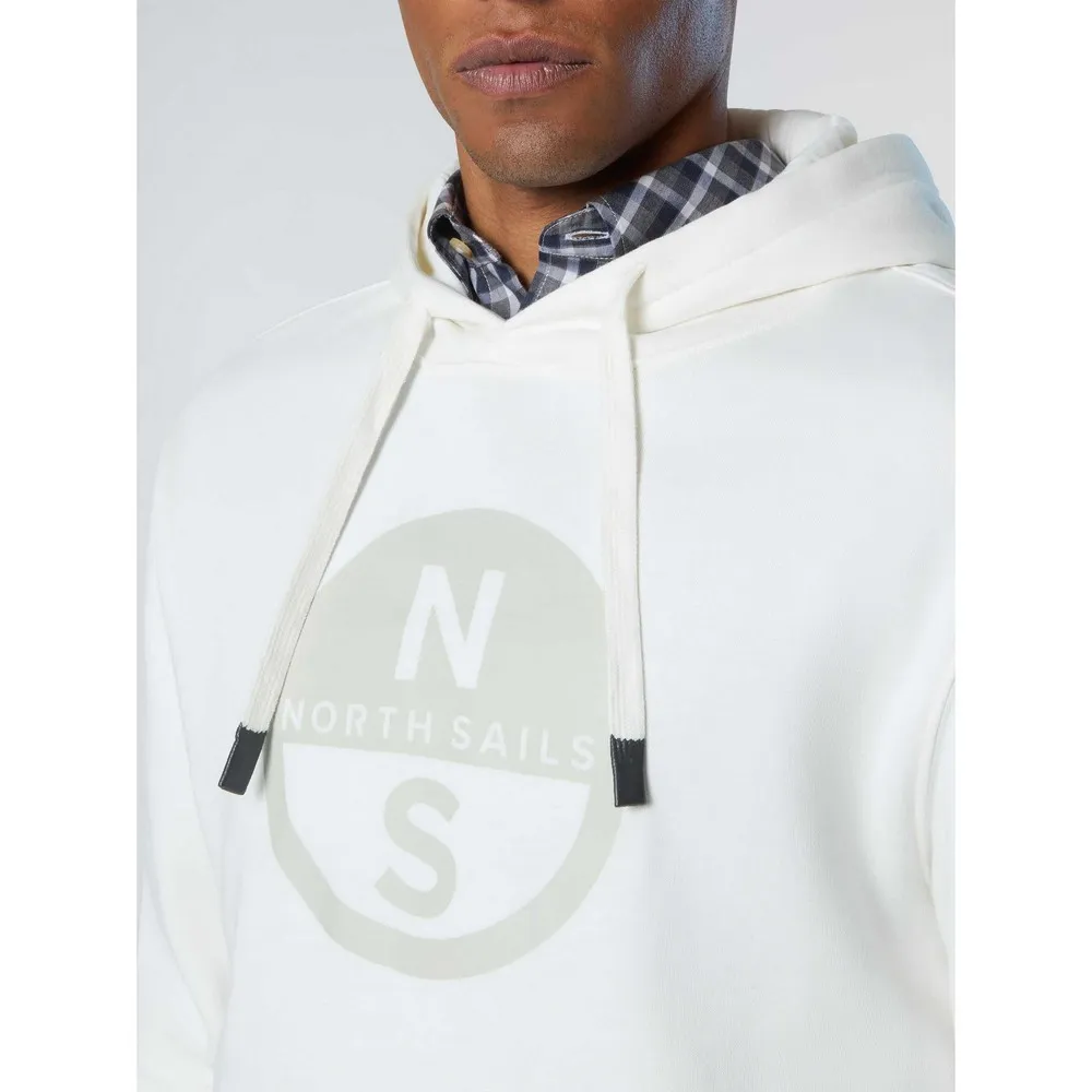 Купить North sails 691094-0105-xxl Толстовка с капюшоном 691094 Marshmallow 40x30x12 2XL 7ft.ru в интернет магазине Семь Футов