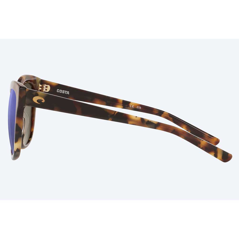 Купить Costa 06S2004-20040154 Зеркальные поляризованные солнцезащитные очки Bimini Shiny Vintage Tortoise Blue Mirror 580G/CAT3 7ft.ru в интернет магазине Семь Футов