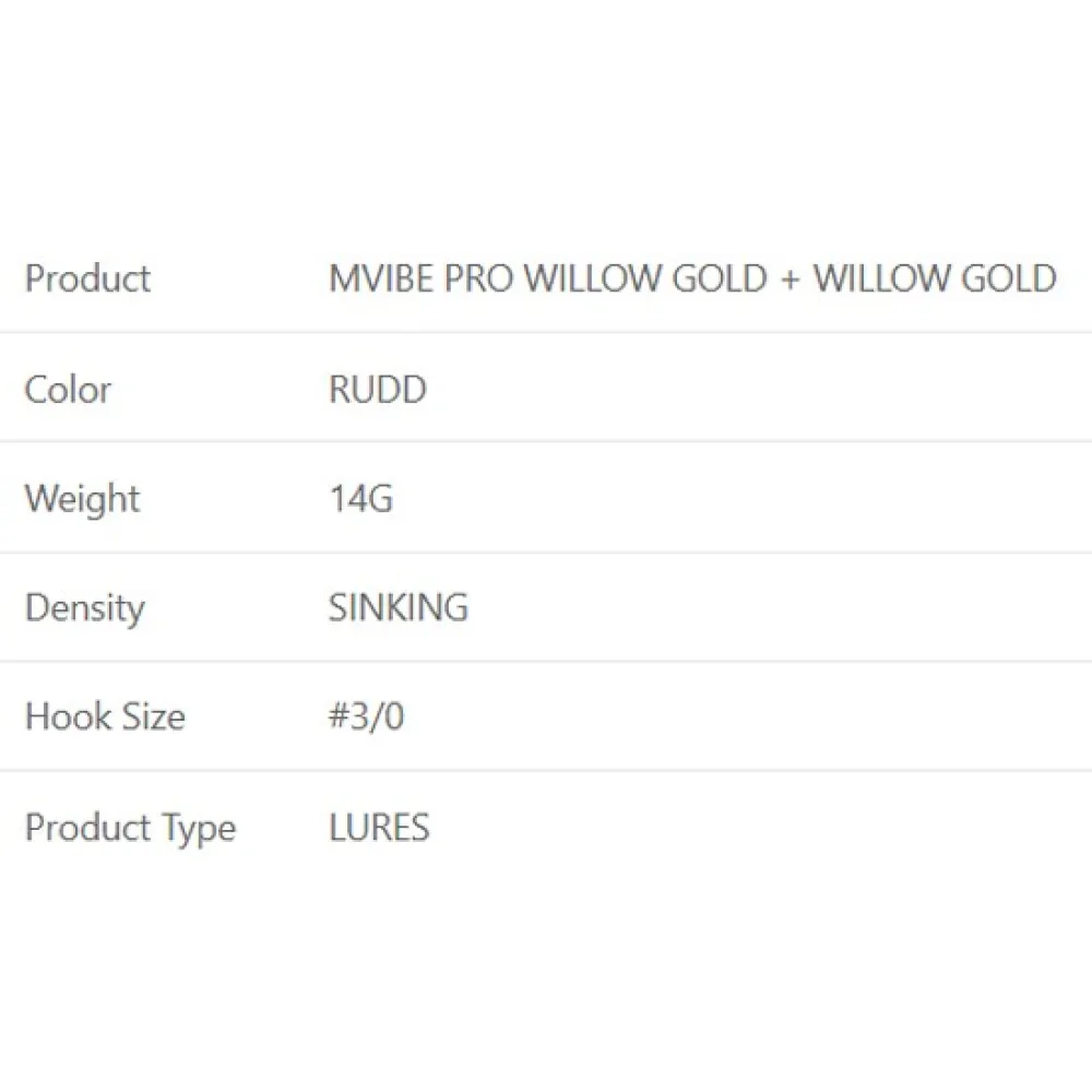 Купить Westin P248-1107-014-UNIT Spinnerbait Mvibe Pro Willow Gold Willow Gold 3/0 14g Желтый Rudd 7ft.ru в интернет магазине Семь Футов