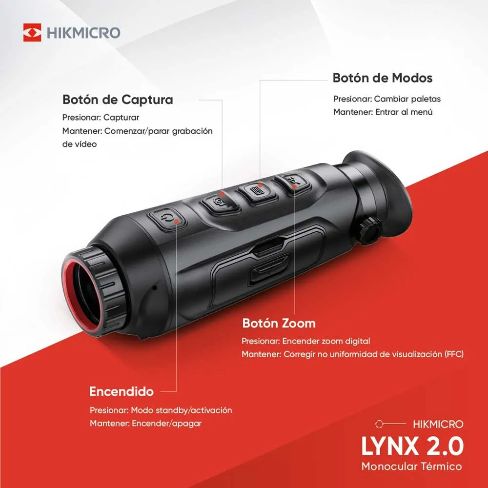 Купить Hikmicro hm-016 Тепловизионный монокуляр Lynx Pro LH25 2.0 384×288 12 микрон Black 30x20x15 7ft.ru в интернет магазине Семь Футов