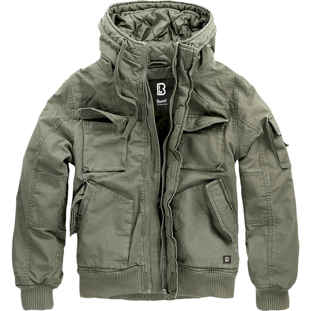 Купить Brandit 3107-1-XXL Куртка Bronx Зеленый  Olive 2XL 7ft.ru в интернет магазине Семь Футов