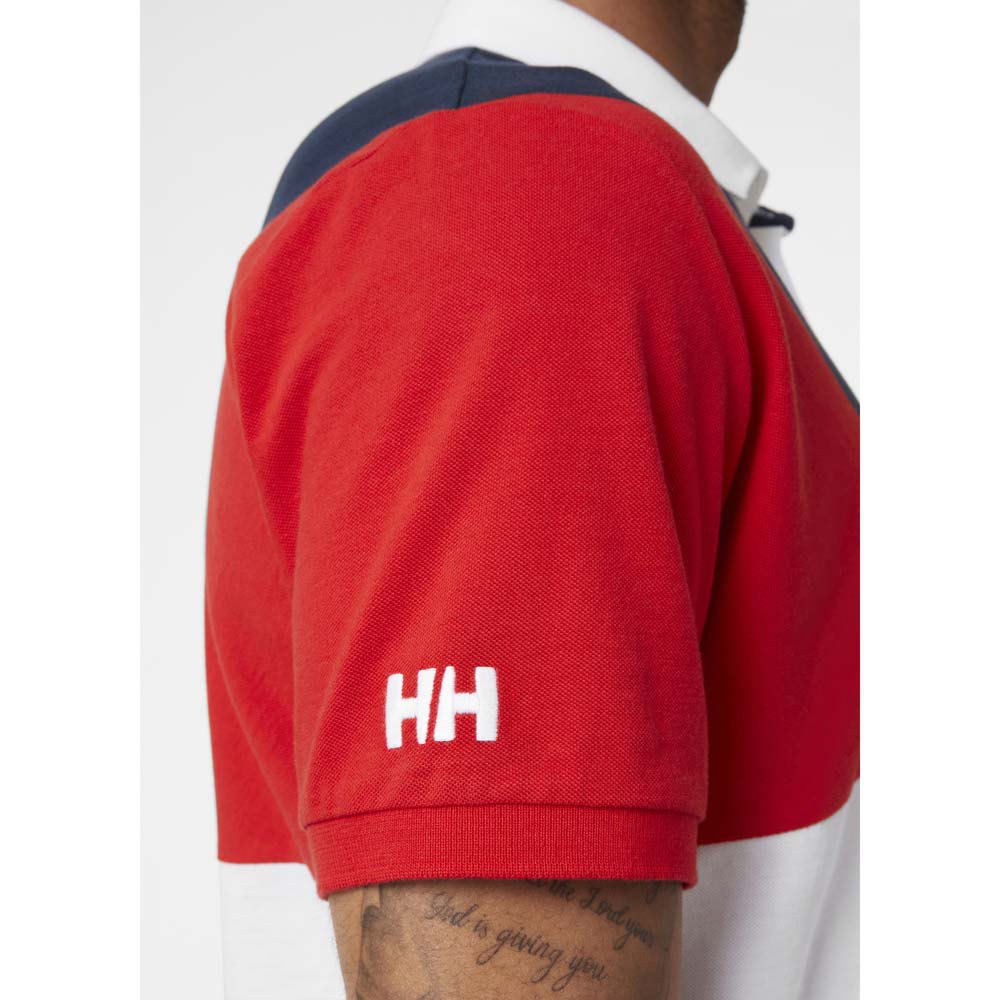 Купить Helly hansen 30356_001-M Поло с короткими рукавами Burgee Белая White M 7ft.ru в интернет магазине Семь Футов