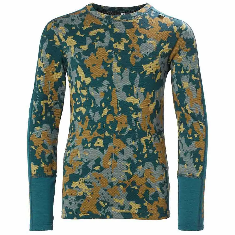 Купить Helly hansen 48179_453-152 Набор базовых слоев Graphic Lifa Merino Set Junior Dark Creek 60x40x40 11-12 Years 7ft.ru в интернет магазине Семь Футов