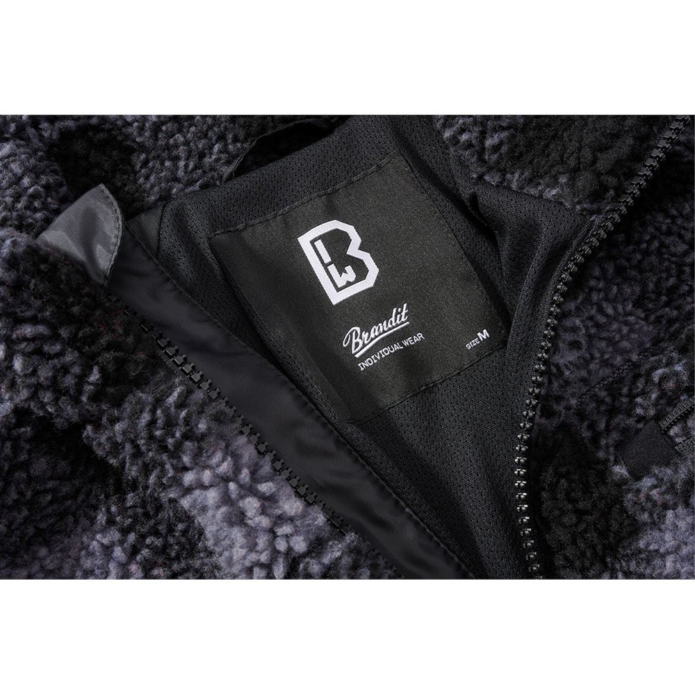 Купить Brandit 5021-28-3XL Куртка Teddy Голубой  Black / Grey 3XL 7ft.ru в интернет магазине Семь Футов