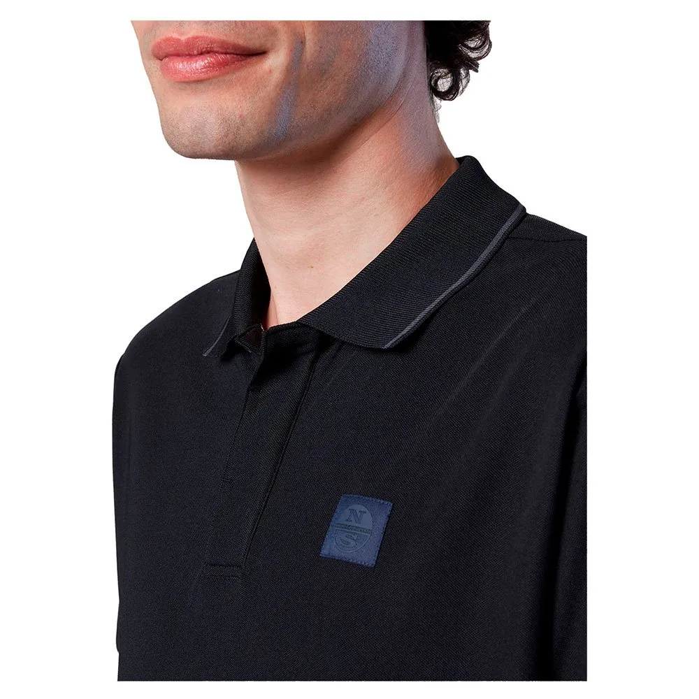 Купить North sails 692405-0999-XXL Поло с короткими рукавами Logo Черный Black 2XL 7ft.ru в интернет магазине Семь Футов