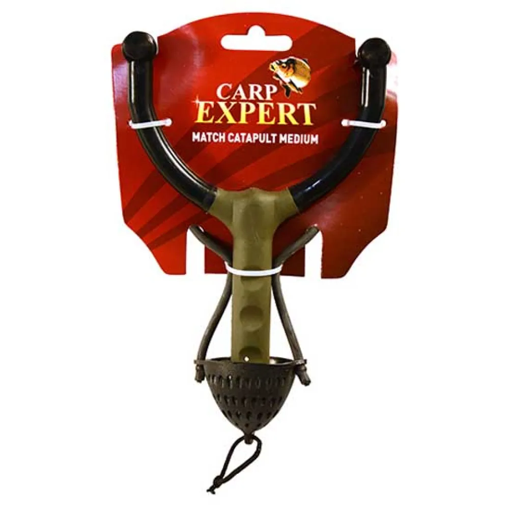 Купить Carp expert 80253-071 Рогатка Match Light Medium  Brown / Black 7ft.ru в интернет магазине Семь Футов