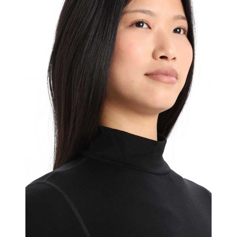 Купить Icebreaker 0a56if001xl Базовый слой с длинным рукавом 260 Tech Turtleneck Black 30x25x2 7ft.ru в интернет магазине Семь Футов