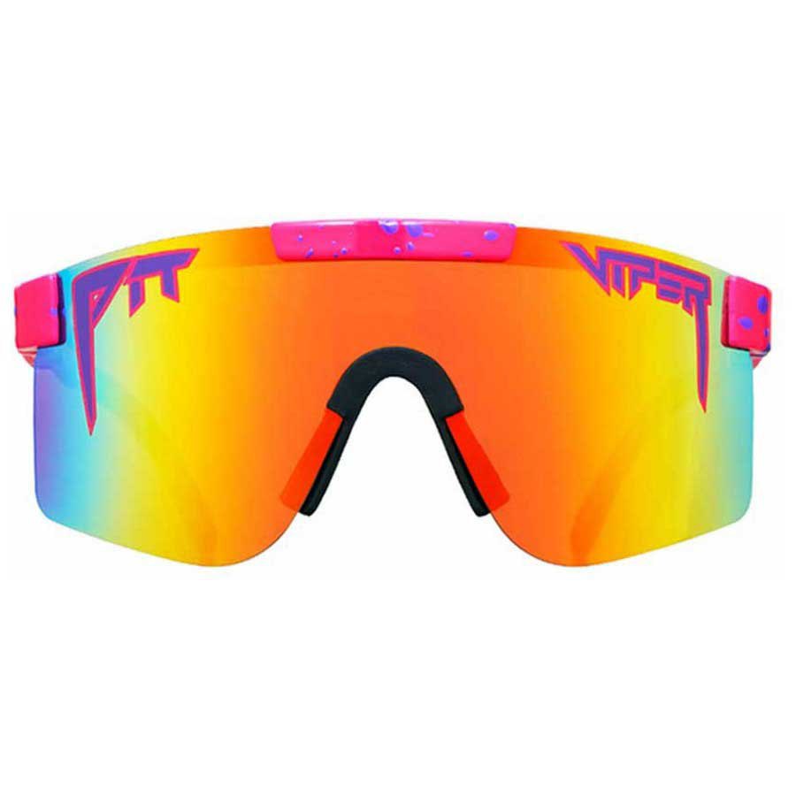 Купить Pit viper the-radical-polarized The Radical Поляризованные Очки Red / Blue Rainbow Mirror/CAT0 7ft.ru в интернет магазине Семь Футов