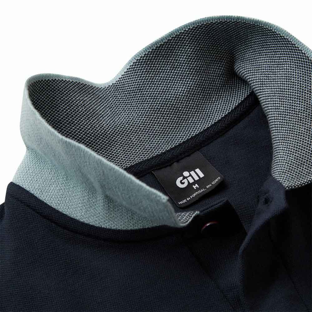 Купить Gill LS04-NAV02-L Поло с короткими рукавами Lucca Голубой Dark Navy L 7ft.ru в интернет магазине Семь Футов