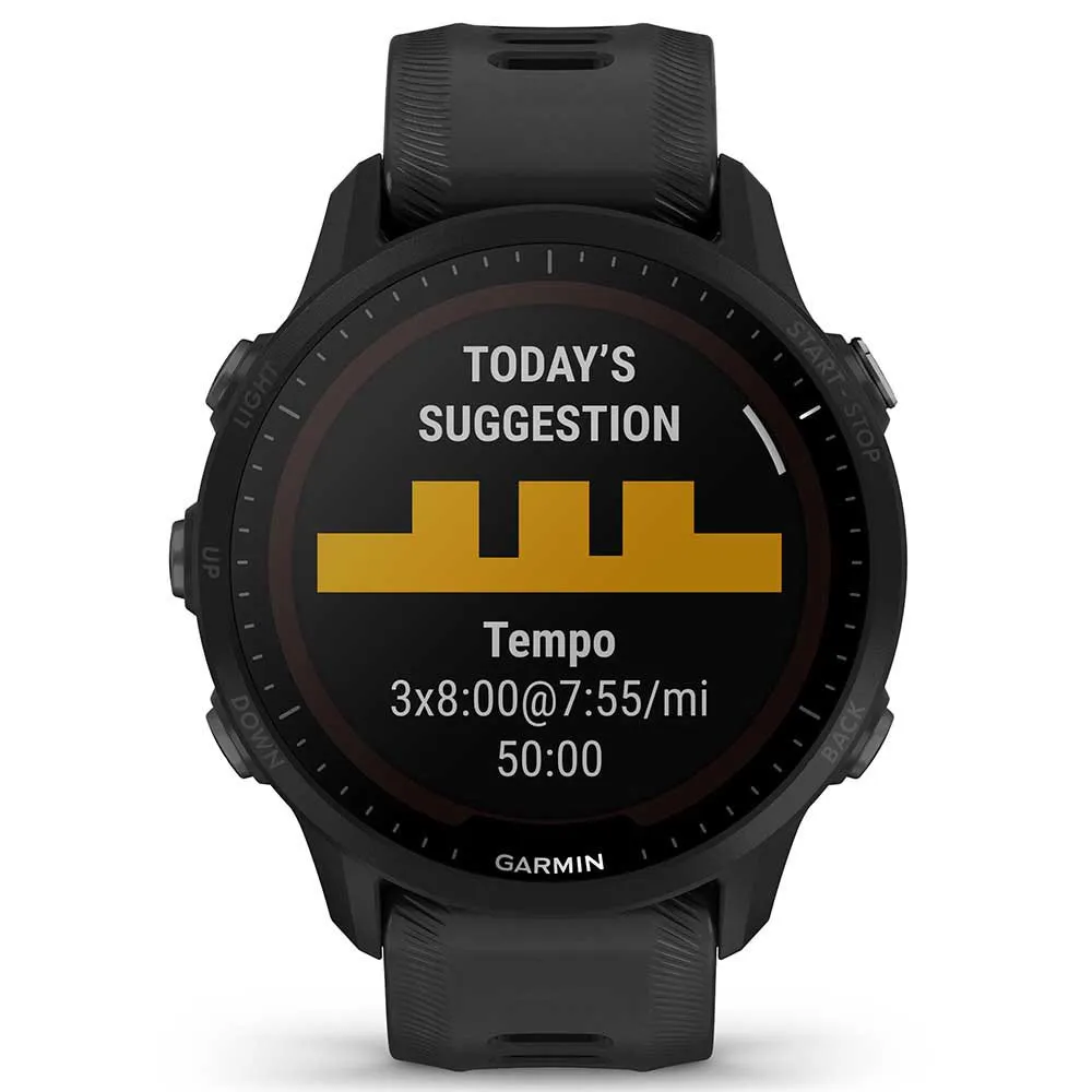 Купить Garmin R-16531983-010-02638-20 Reloj Forerunner 955 Solar reacondicionado Черный Black 7ft.ru в интернет магазине Семь Футов