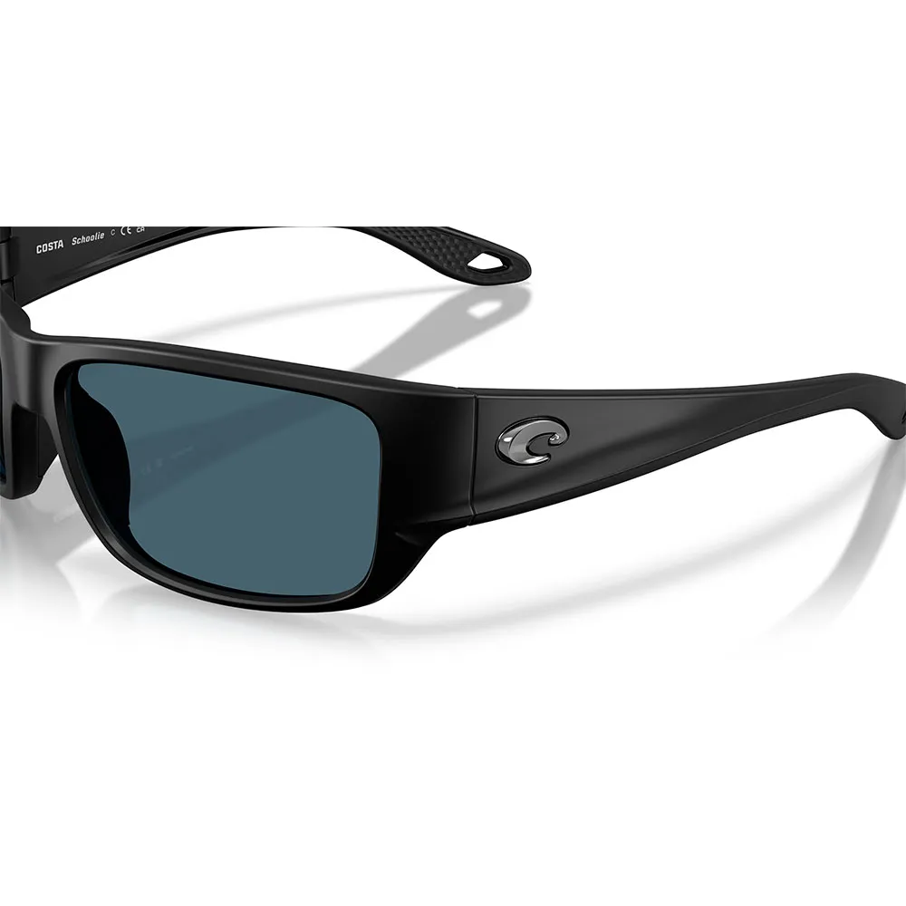 Купить Costa 06s9132-91320156 поляризованные солнцезащитные очки Schoolie Matte Black 013 20x10x10 Gray 580P/CAT3 7ft.ru в интернет магазине Семь Футов