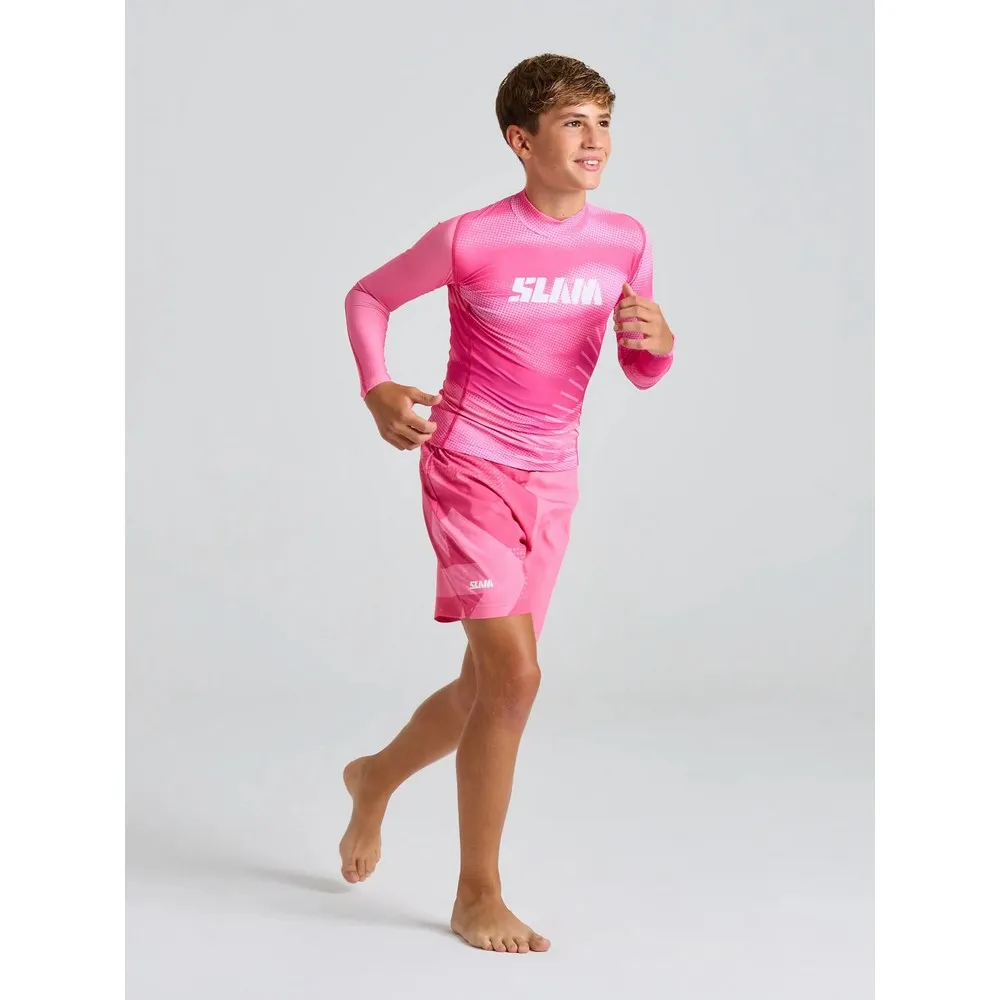 Купить Slam a319002s00-w72-164 Rash guard с длинным рукавом Foil Hydrangea Pink 30x25x2 14 Years 7ft.ru в интернет магазине Семь Футов