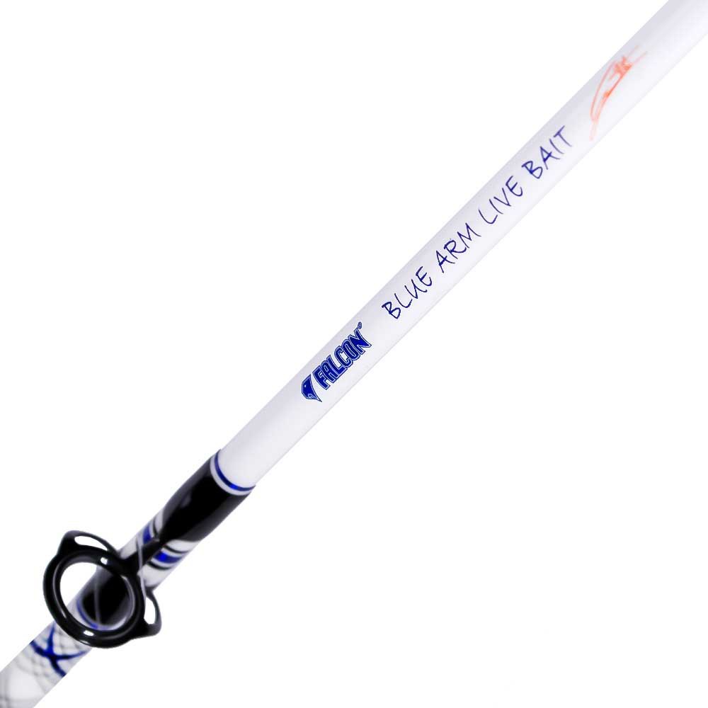 Купить Falcon D0900397 Blue Arm Live Bait Удочка Для Троллинга  White 1.98 m 7ft.ru в интернет магазине Семь Футов