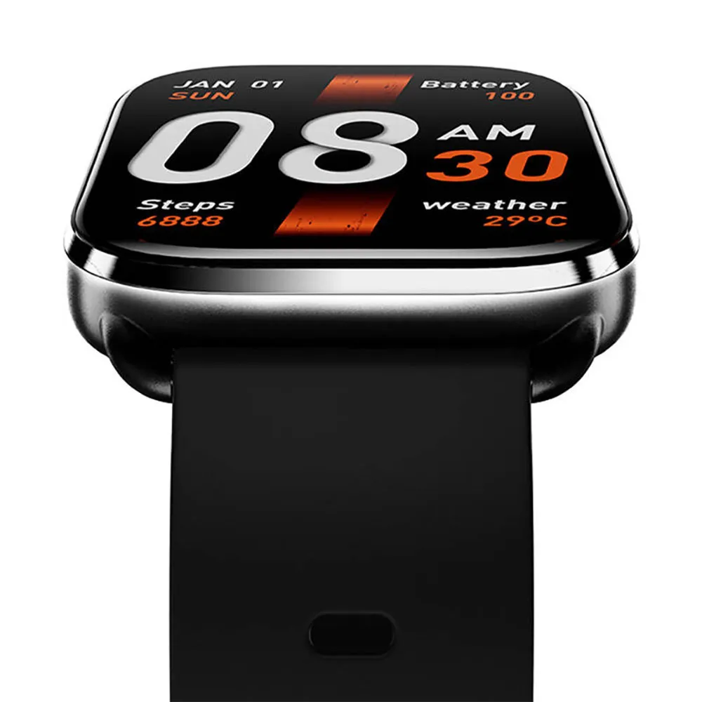 Купить Qcy 61122 Смарт-часы WATCH GS Черный  Grey 7ft.ru в интернет магазине Семь Футов