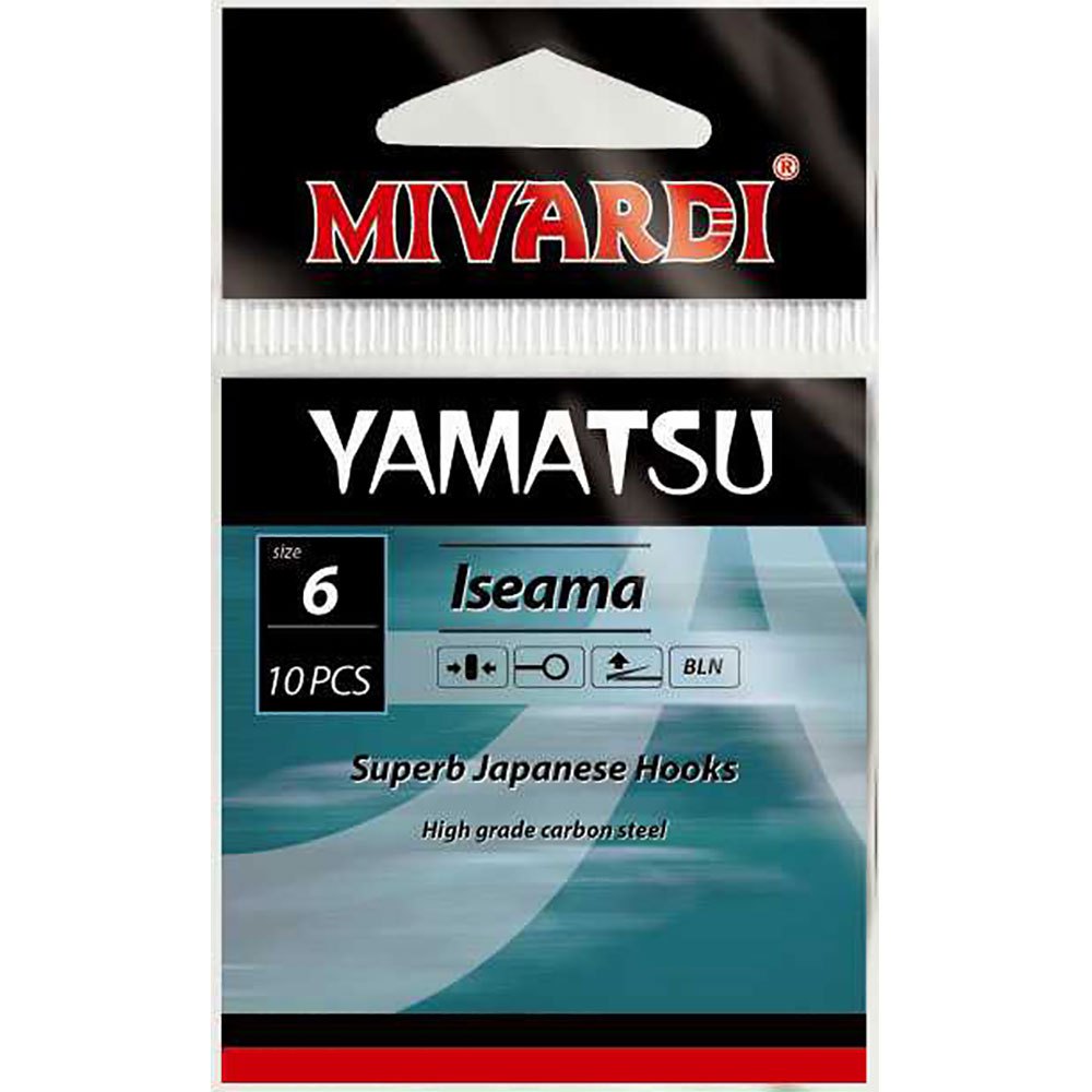 Купить Mivardi M-HISRI1-UNIT Yamatsu Iseama Крючки С Одним Глазком Черный Black Nickel 1 7ft.ru в интернет магазине Семь Футов