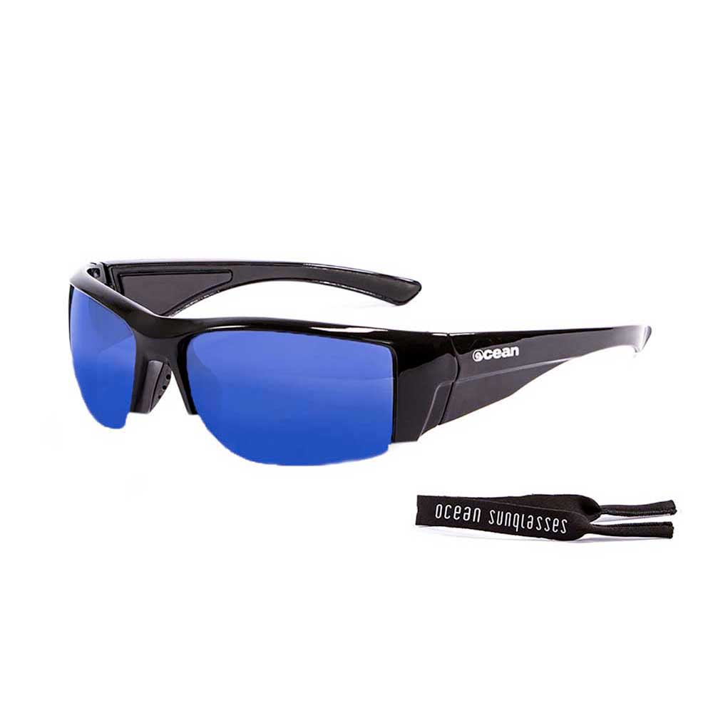 Купить Ocean sunglasses 3501.1 поляризованные солнцезащитные очки Guadalupe Shiny Black / Blue 7ft.ru в интернет магазине Семь Футов