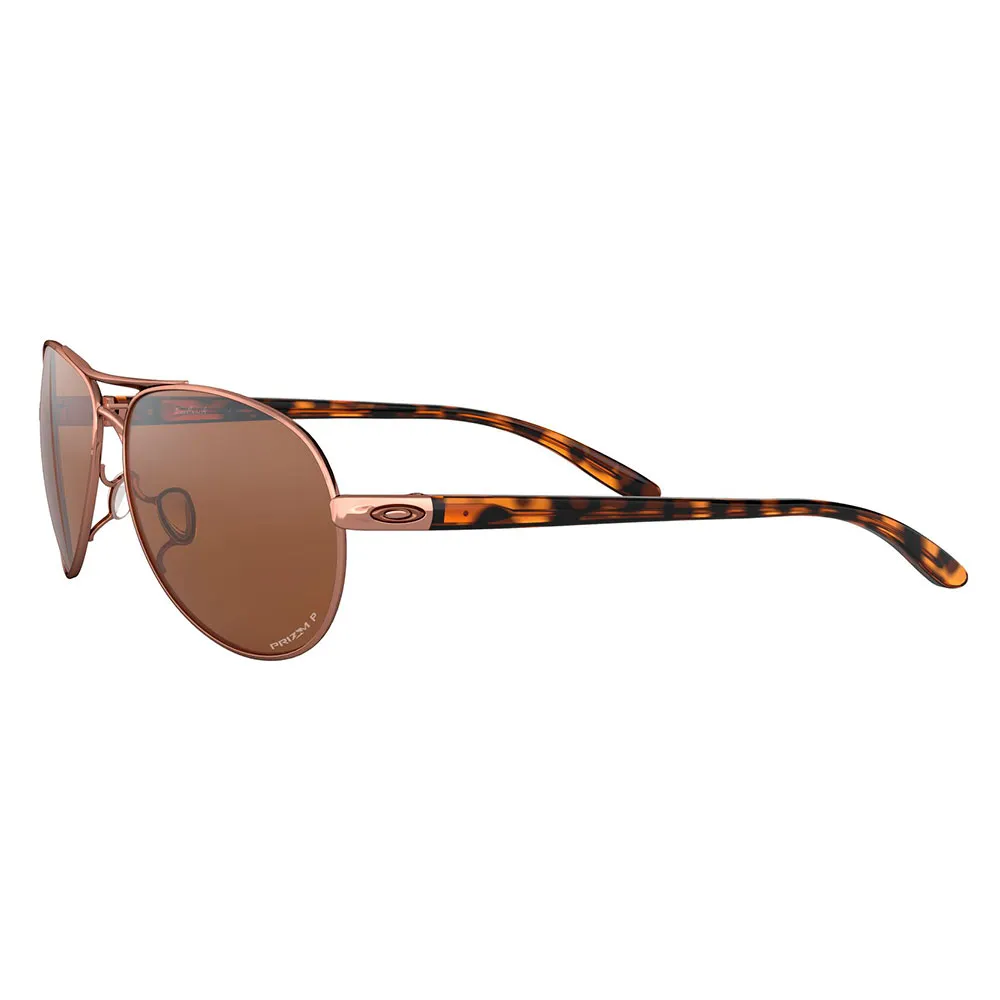 Купить Oakley OO4079-3159-59 поляризованные солнцезащитные очки Feedback Rose Gold Prizm Tungsten Polarized/CAT3 7ft.ru в интернет магазине Семь Футов