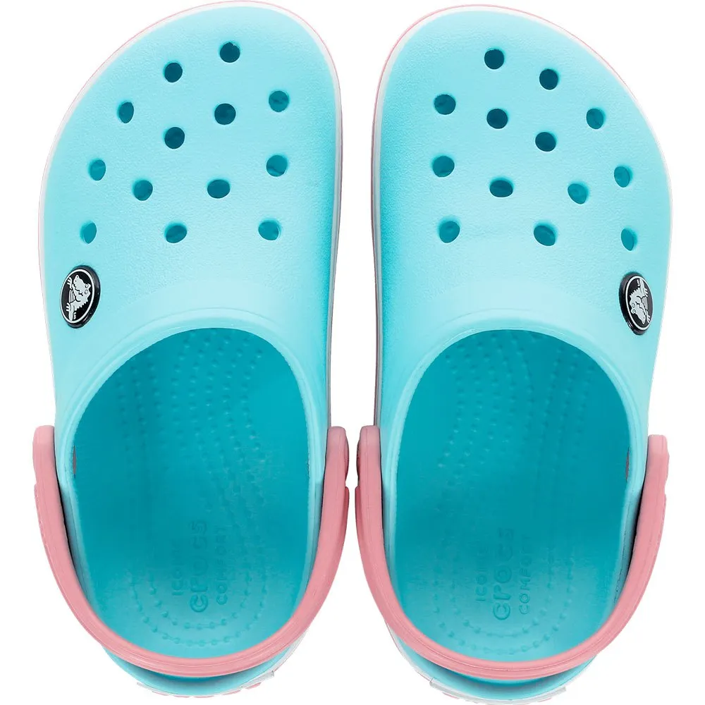 Купить Crocs 207006-4s3-c12 Деревянные башмаки Crocband Ice Blue / White 35x25x15 EU 29 7ft.ru в интернет магазине Семь Футов