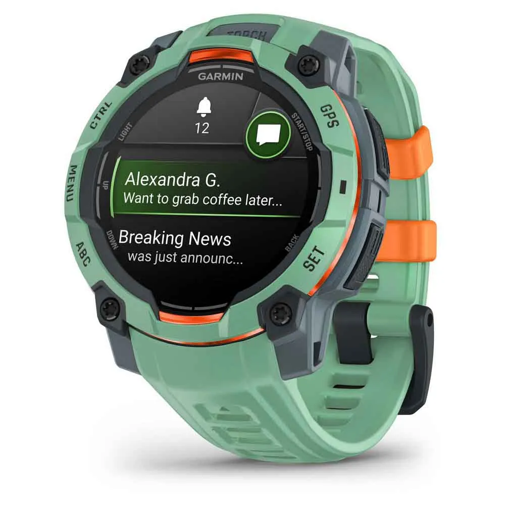 Купить Garmin 010-02936-01 Часы Instinct 3 45 mm Amoled  Green / Green 7ft.ru в интернет магазине Семь Футов