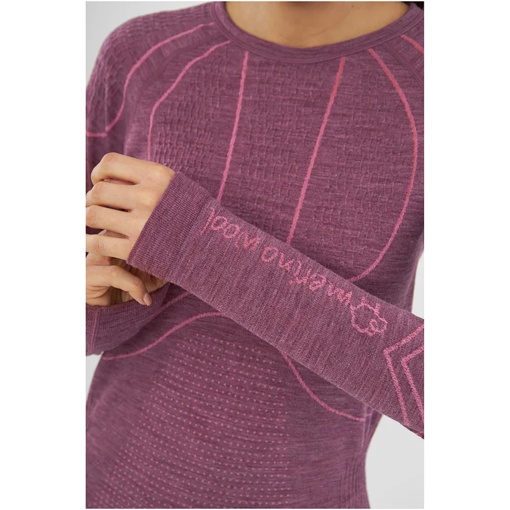 Купить Viking 500/23/5758/3840/xl Базовый слой с длинным рукавом Lana Pro Merino Claret / Light Pink 30x25x2 7ft.ru в интернет магазине Семь Футов