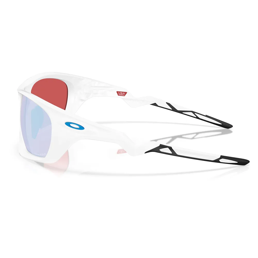 Купить Oakley OO9431-0960-60 Солнцезащитные очки Lateralis Бесцветный Matte White Prizm Snow Sapphire/CAT3 7ft.ru в интернет магазине Семь Футов