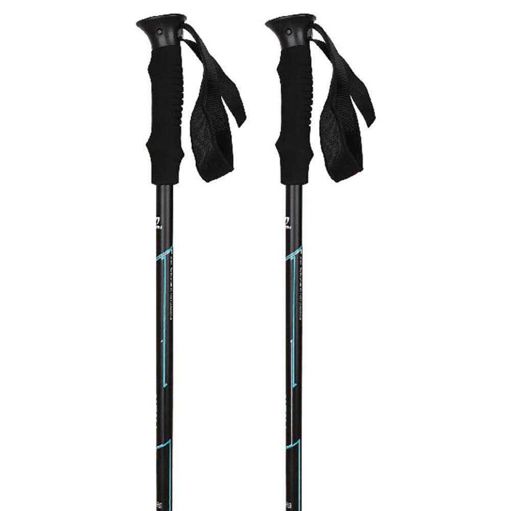 Купить Hannah 118HH0281AX02 столбы Trek  Anthracite / Turquoise 67-140 cm 7ft.ru в интернет магазине Семь Футов