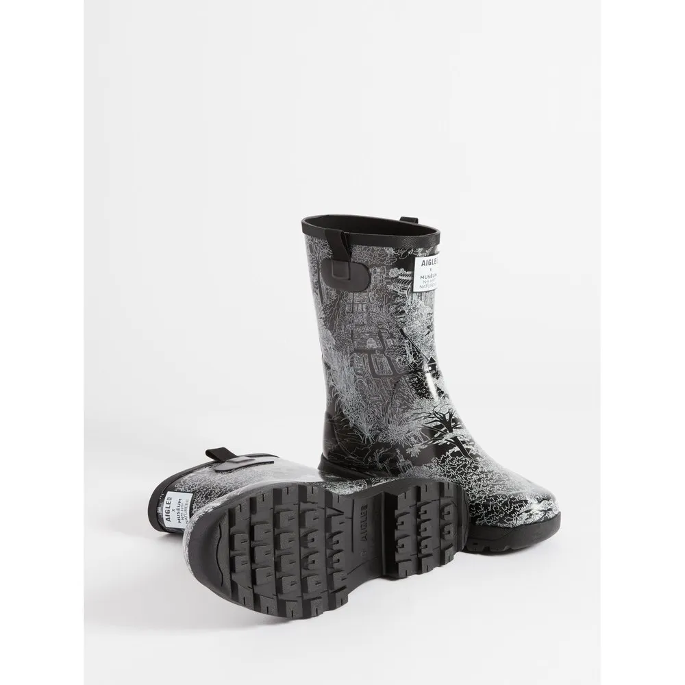 Купить Aigle s0628-36 дождевые сапоги Alya White / Black 40x35x15 EU 36 7ft.ru в интернет магазине Семь Футов