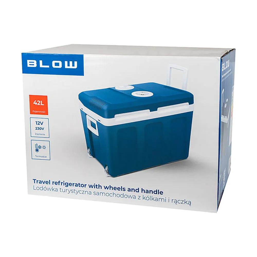 Купить Blow 44-210# Жесткий переносной кулер Tourist 42L Grey 41x44x58 7ft.ru в интернет магазине Семь Футов