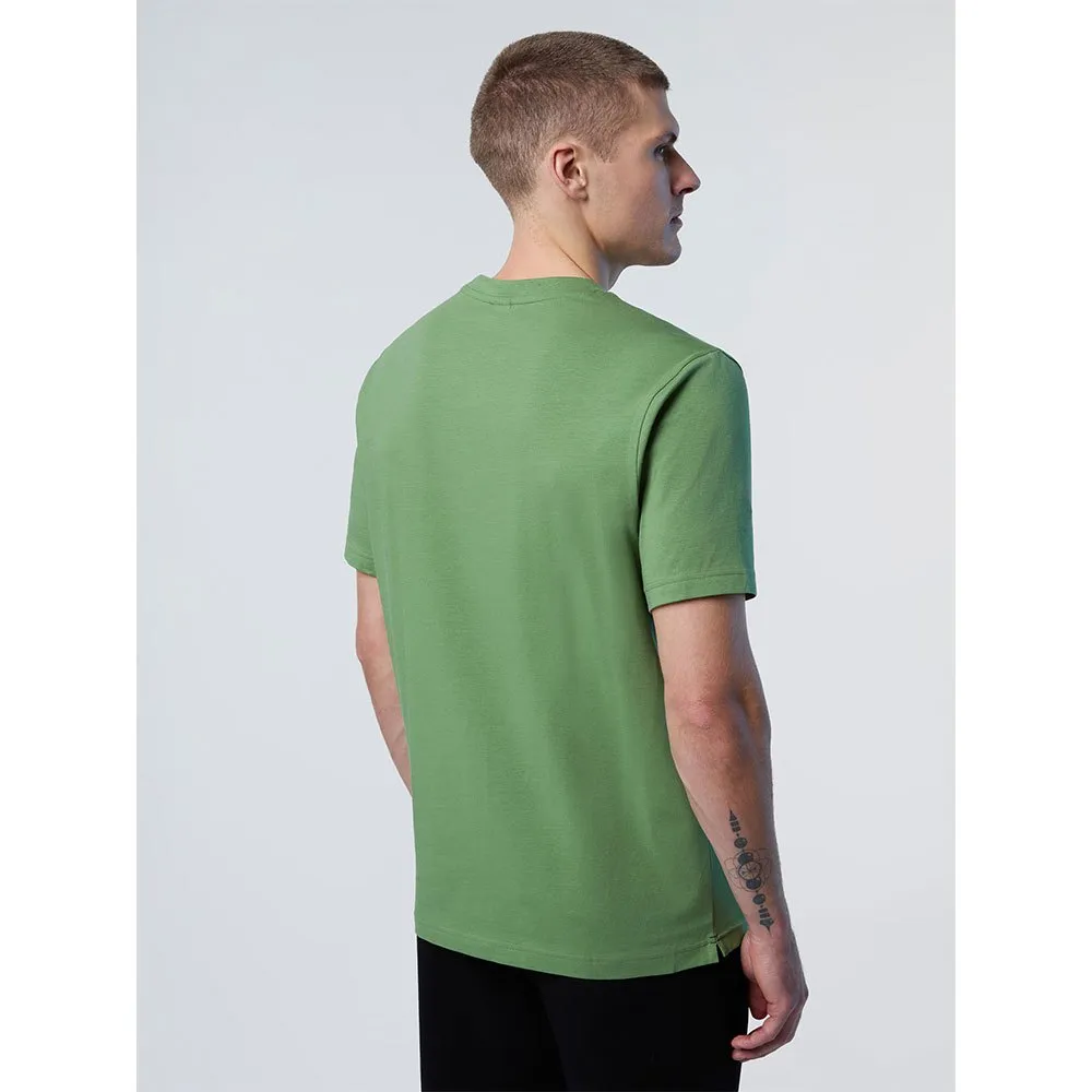 Купить North sails 692860-0446-XS Футболка с коротким рукавом Logo Зеленый Salvia XS 7ft.ru в интернет магазине Семь Футов