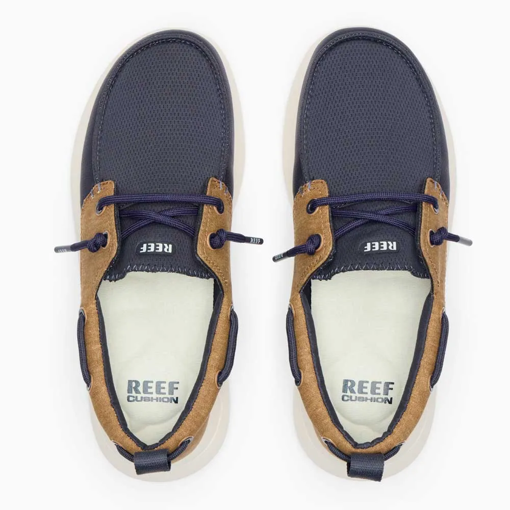 Купить Reef cj6780-navy/tan-8.5 Палубные туфли Swellsole Pier 35x25x15 EU 41 7ft.ru в интернет магазине Семь Футов