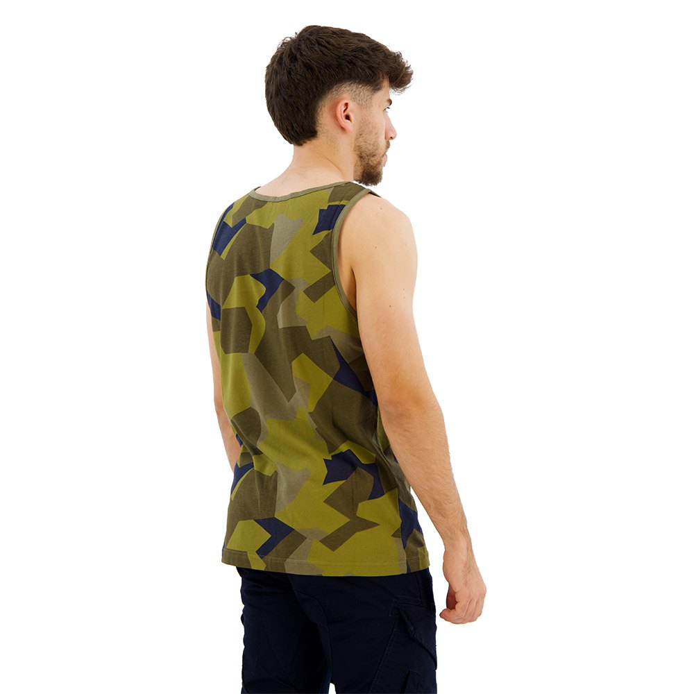 Купить Brandit 4210-125-XXL Футболка без рукавов Зеленый Swedisch Camo M90 2XL 7ft.ru в интернет магазине Семь Футов