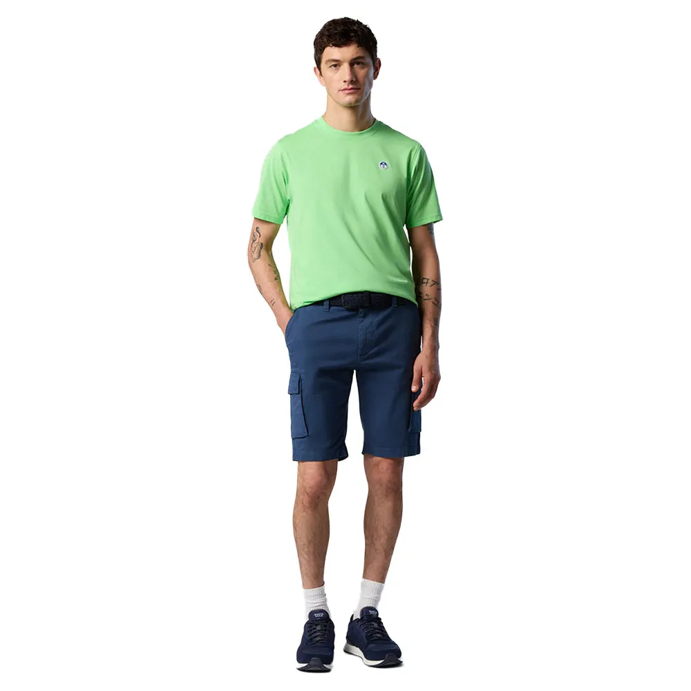 Купить North sails 692970-0425-S Футболка с коротким рукавом Basic Bollo Зеленый Summer Green S 7ft.ru в интернет магазине Семь Футов