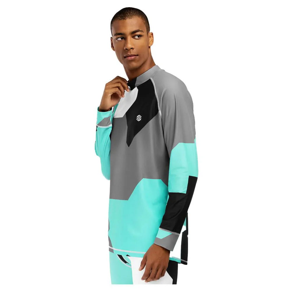 Купить Siroko srksblc1p09slushpenguin-xl Базовый слой с длинным рукавом Slush Turquoise / Grey 30x25x2 7ft.ru в интернет магазине Семь Футов