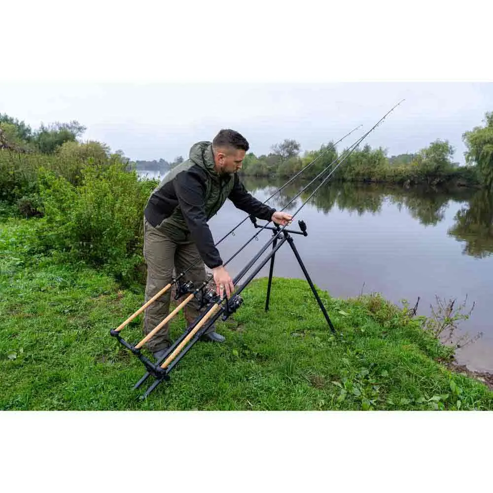 Купить Korum K0360068 Штатив Deluxe 3 Rod  Black 7ft.ru в интернет магазине Семь Футов