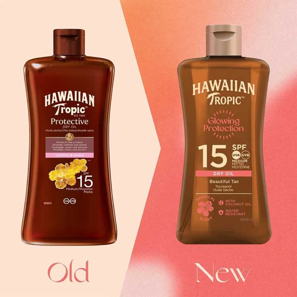 Купить Hawaiian tropic 50946 Защитное сухое масло SPF15 100ml Multicolor 20x10x10 7ft.ru в интернет магазине Семь Футов