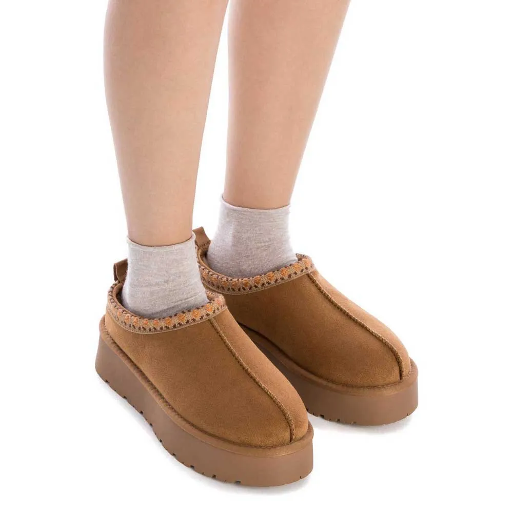 Купить Xti 14323702-camel-40 Деревянные башмаки 143237 35x25x15 EU 40 7ft.ru в интернет магазине Семь Футов