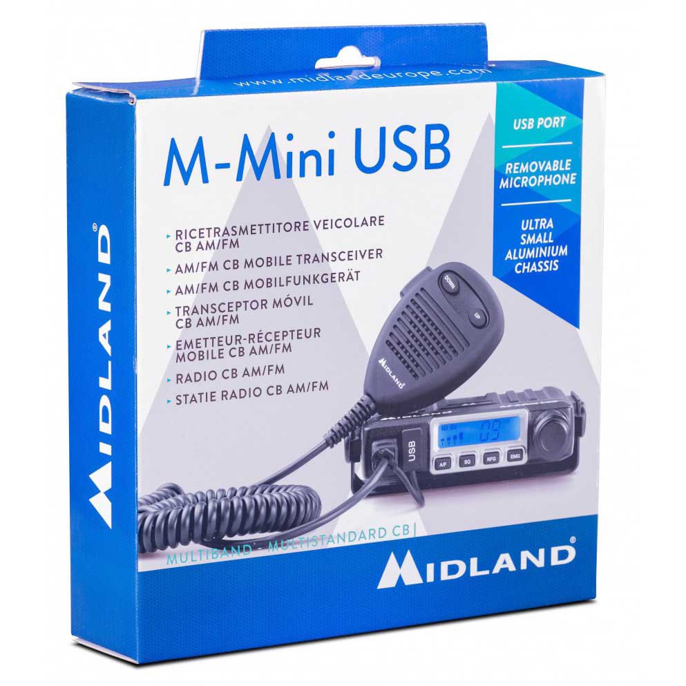 Купить Midland C1262.04 Станция M-Mini USB  Black 7ft.ru в интернет магазине Семь Футов